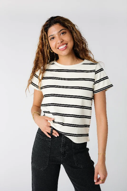 Brass & Roe Essential Stripe Tee