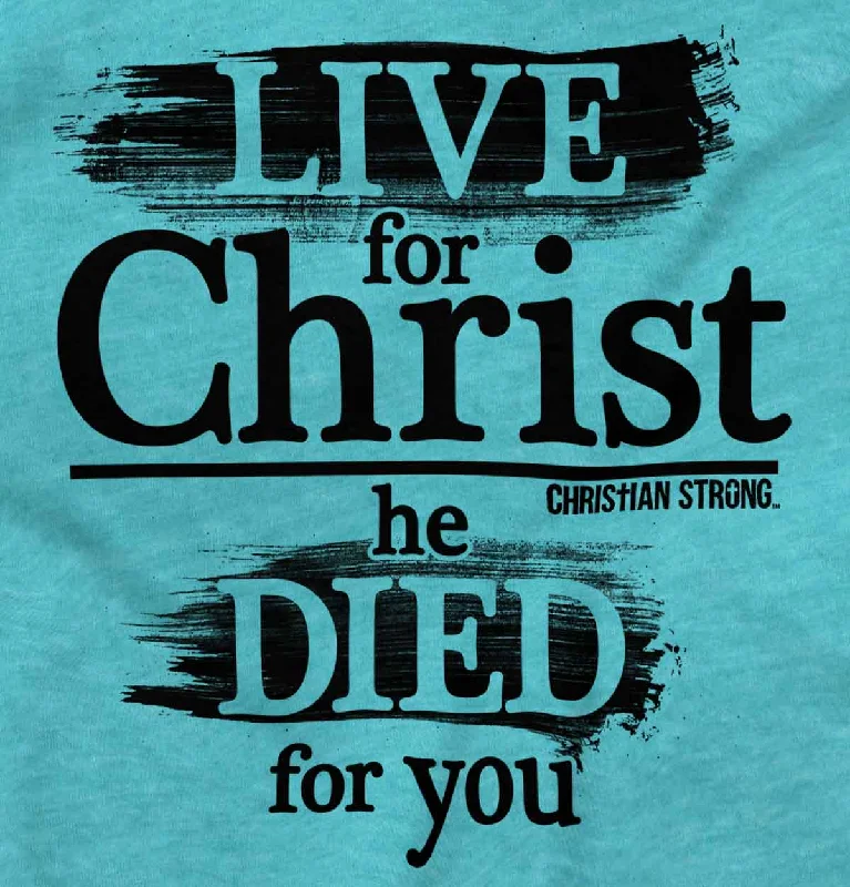 Live for Christ Vintage T Shirts