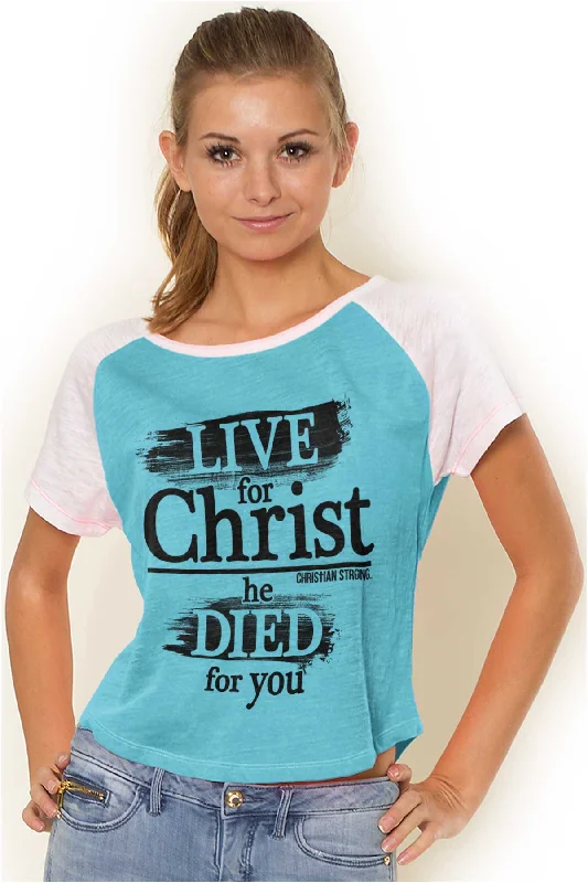 Live for Christ Vintage T Shirts