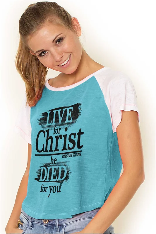 Live for Christ Vintage T Shirts