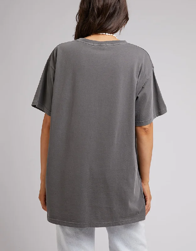 All About Eve Sky Valley Tee Charcoal