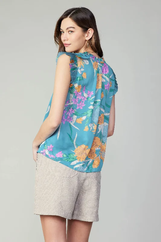 Margot Botanical Motif Blouse