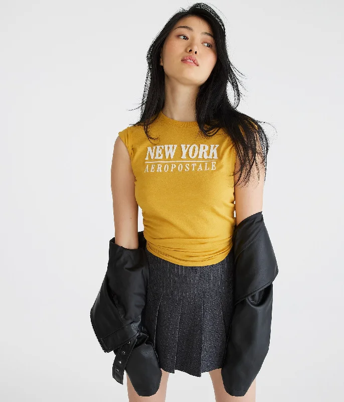 Aeropostale New York Appliqué Graphic Tee