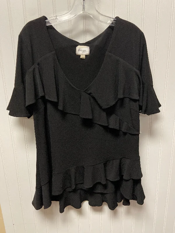 Black Top Short Sleeve Eci, Size Xl