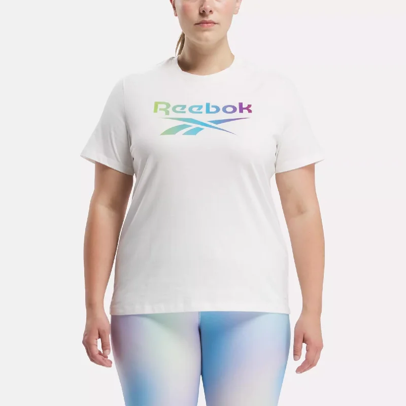 Gradient Graphic T-Shirt (Plus Size)