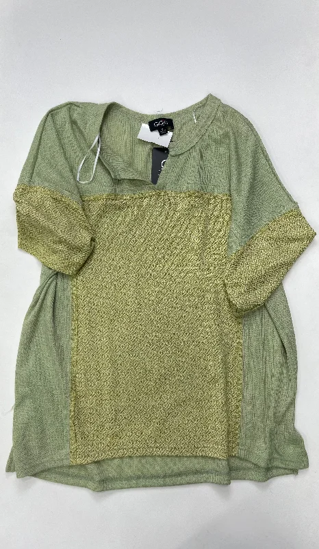 Green Top Short Sleeve Gigio, Size M