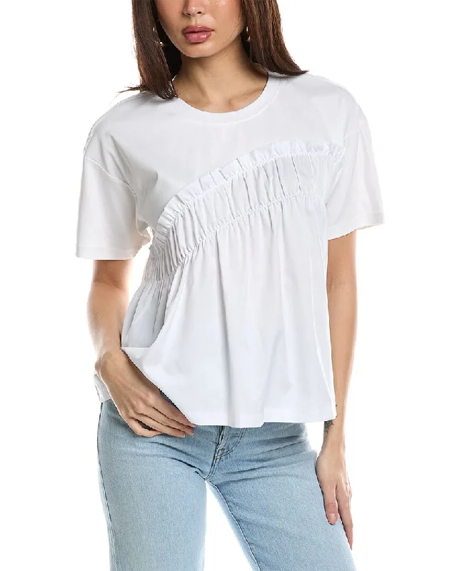 Jason Wu Ruffle Detail T-Shirt