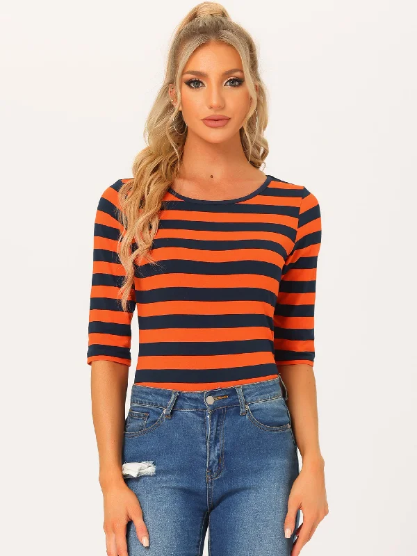 Orange Navy Blue / XS