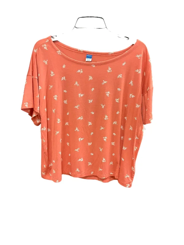 Peach Top Short Sleeve Basic Old Navy, Size L