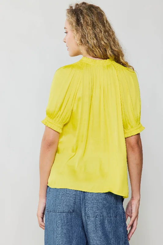 Ruffled Cuff Blouse