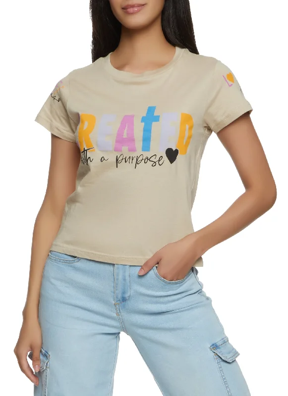 Created With A Purpose Graphic Tee