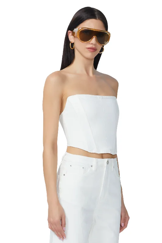 Bennett Bustier - White