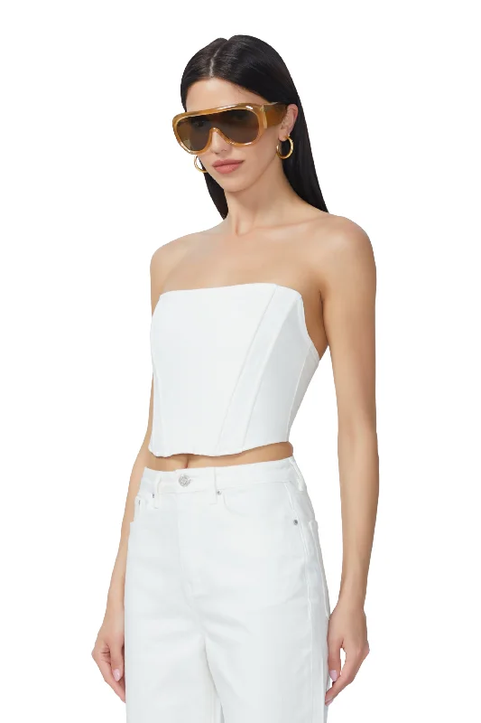 Bennett Bustier - White