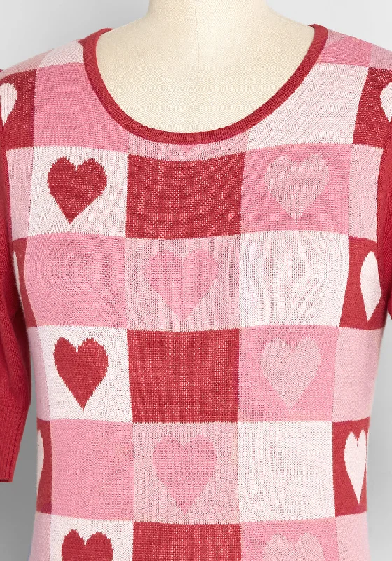 Check My Heart Knit Top