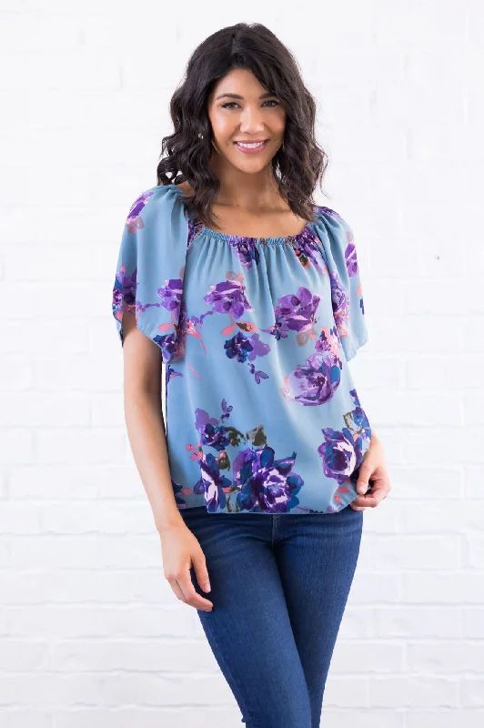 Abundant Beauty Modest Top