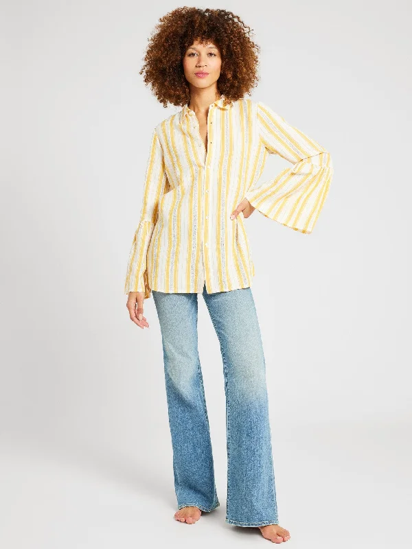 Alyse Top in Citrus Stripe