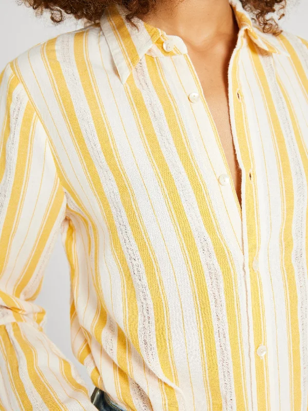 Alyse Top in Citrus Stripe