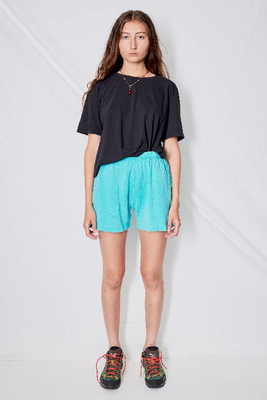 Black Cropped Silverlake Tee