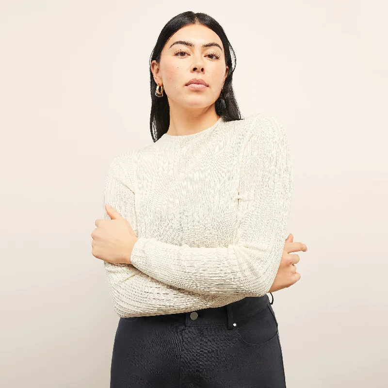 Brodie Top - Cascade Knit :: Ivory