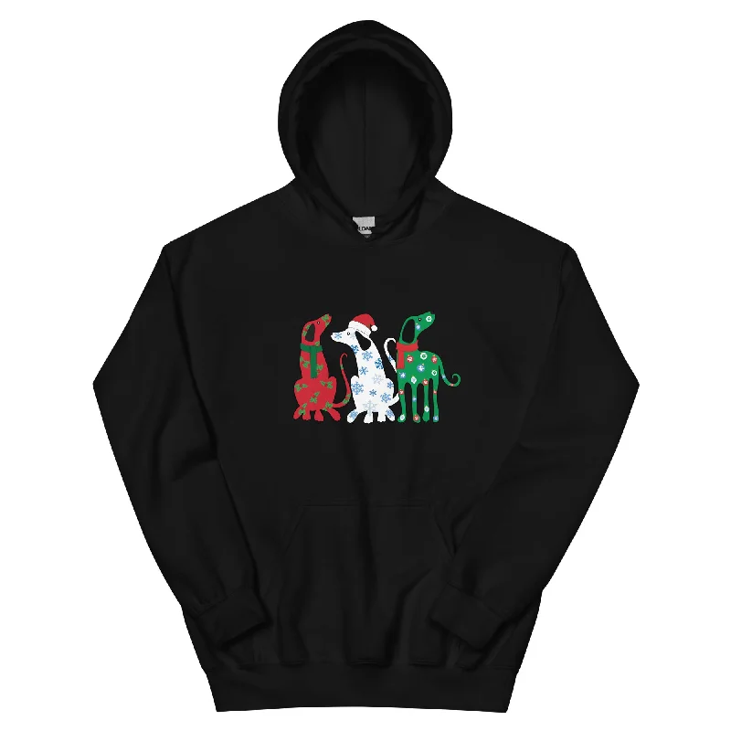 Holiday Greetings Dogs Hoodie