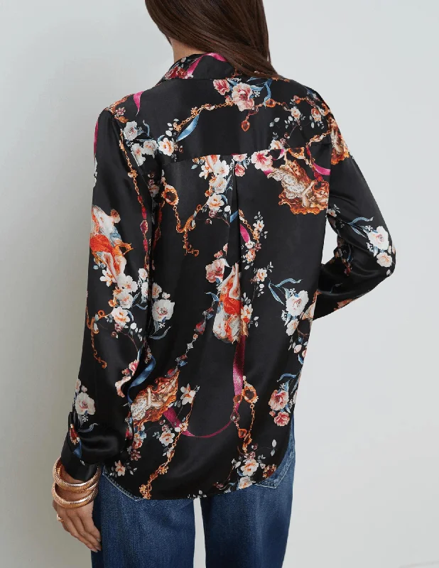 L'Agence Tyler Long Sleeve Blouse