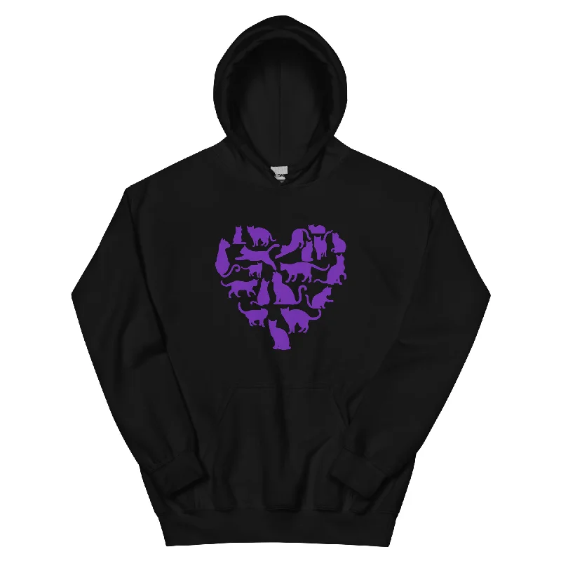 Lots of Love For Cats Hoodie