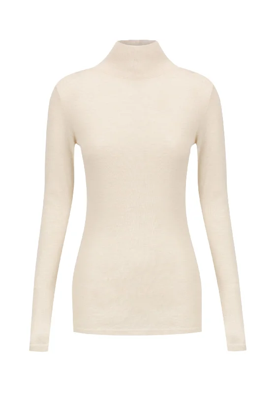 Morri Merino High Neck_Bone