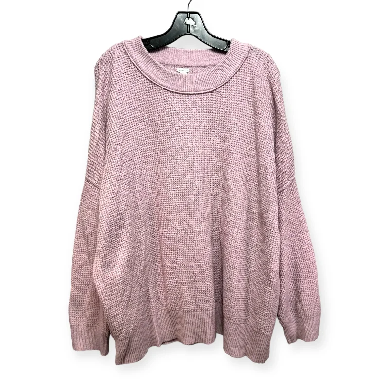 Sweater By Aerie In Pink, Size: Xl