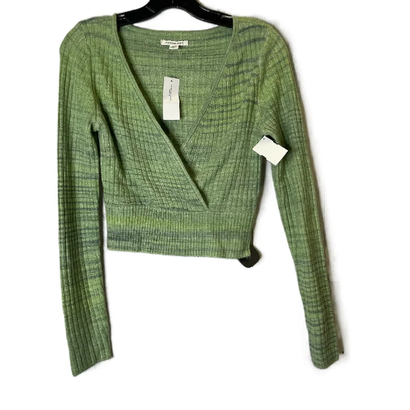 Sweater By American Eagle In Green, Size: S