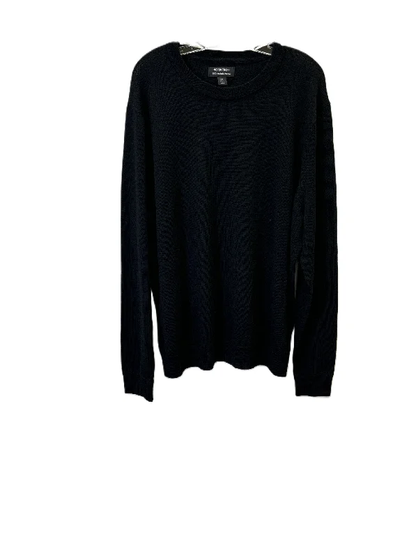 Sweater By Nordstrom In Black, Size: 2x