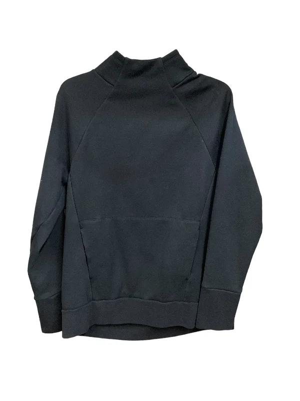 Sweatshirt Collar By Fabletics In Black, Size: M