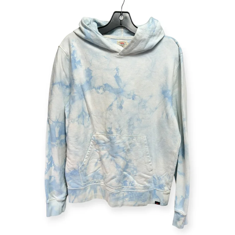 Sweatshirt Hoodie By Faherty In Tie Dye Print, Size: M