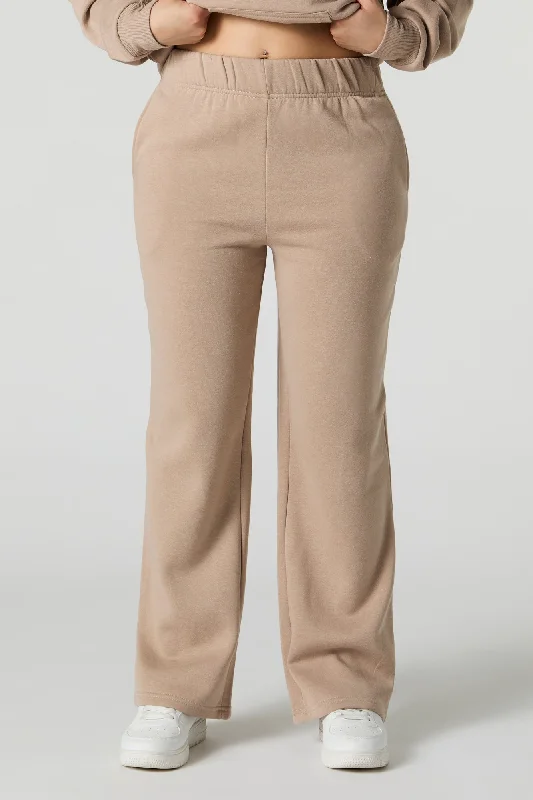 Fleece Straight Leg Sweatpant