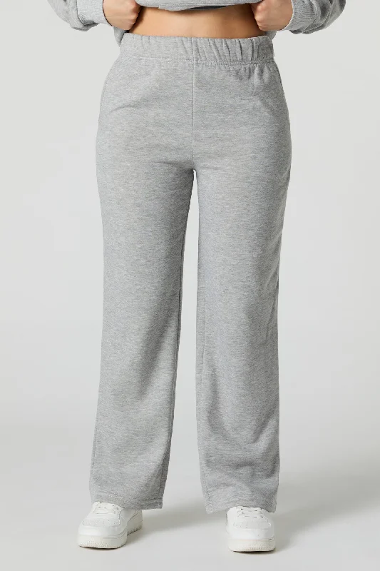 Fleece Straight Leg Sweatpant