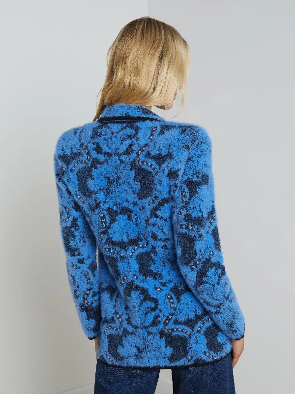 Eileen Jacquard Knit Blazer