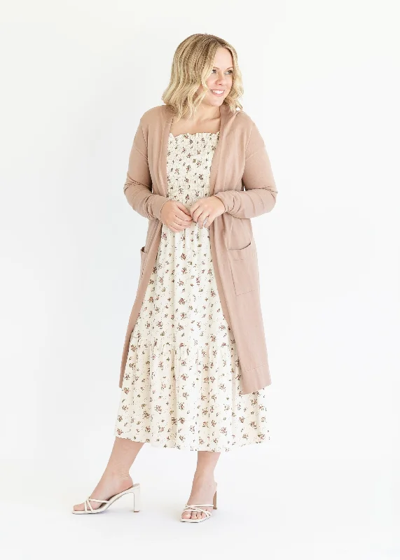 Essential Long + Soft Cardigan