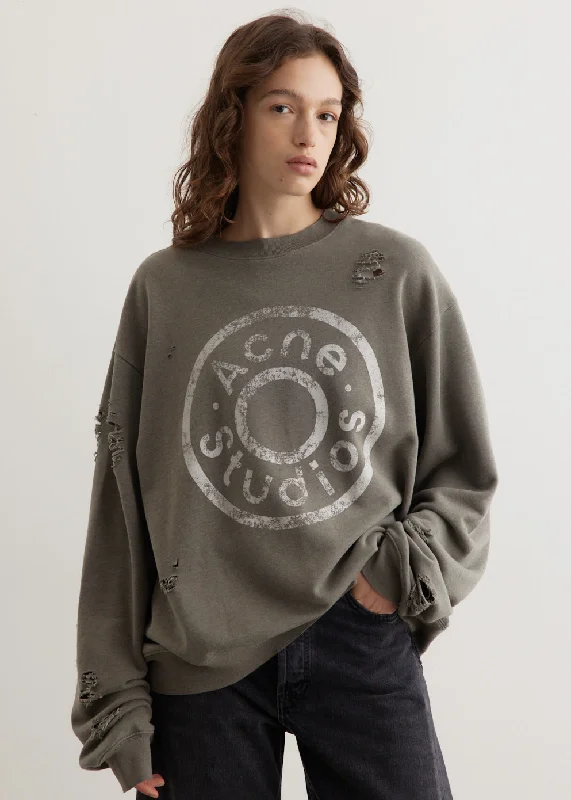 Franziska U Button Logo Sweater