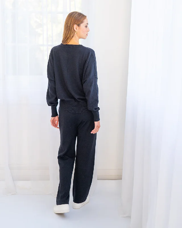 Kelsey Lounge Pant - Black