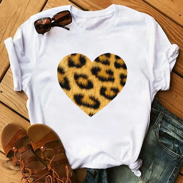 leopard heart / S