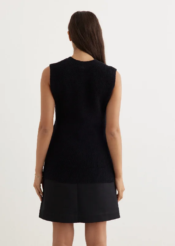 Sleeveless Terry Knit