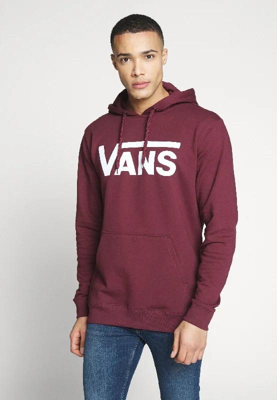 Vans Mens Classic III PO Hoodie Port Royale/White