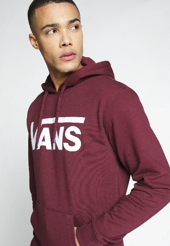 Vans Mens Classic III PO Hoodie Port Royale/White